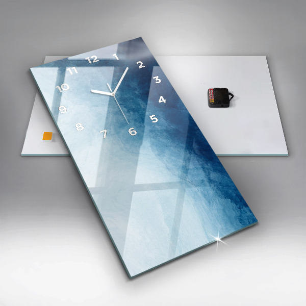 Horloge murale verticale Eau de captage