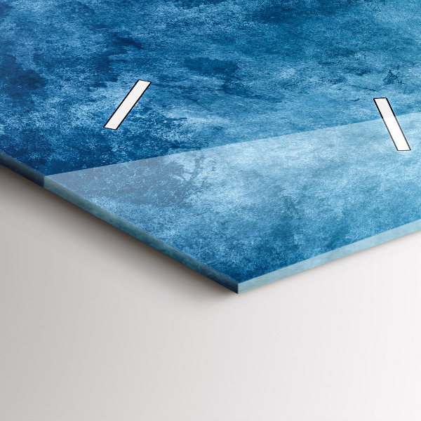 Horloge murale verticale Eau de captage