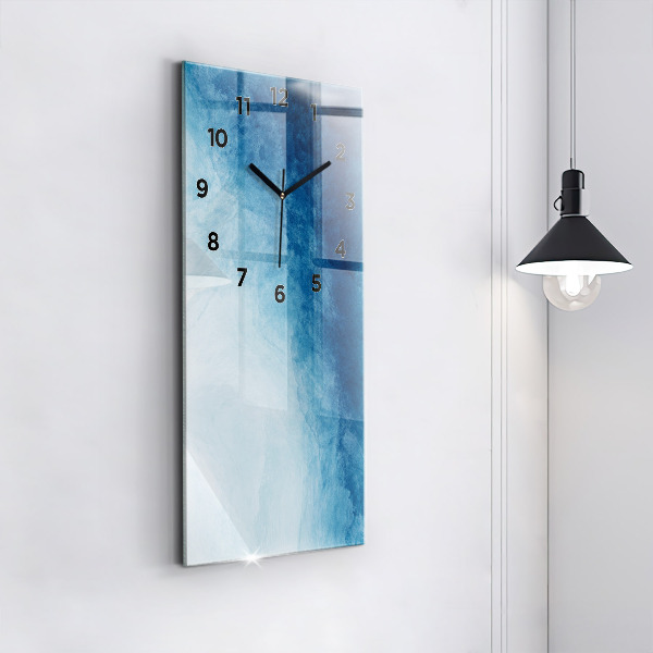 Horloge murale verticale Eau de captage