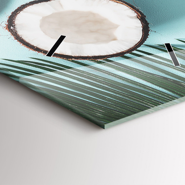 Horloge rectangulaire verticale 'Composition d''été'