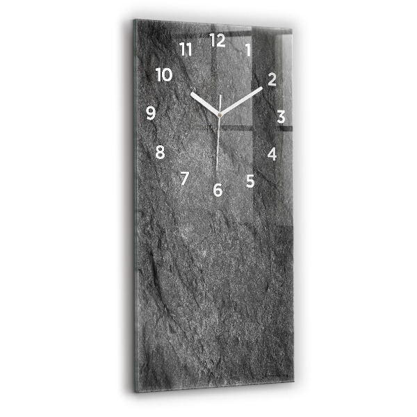Horloge rectangulaire verticale Roche volcanique