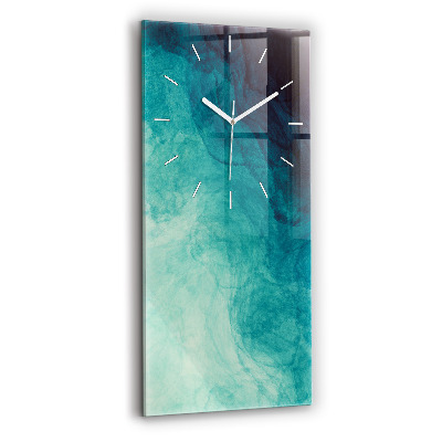 Horloge rectangulaire verticale 'Profondeur d''abstraction'