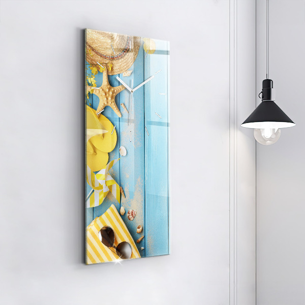 Horloge rectangulaire verticale Accessoires et planches de plage