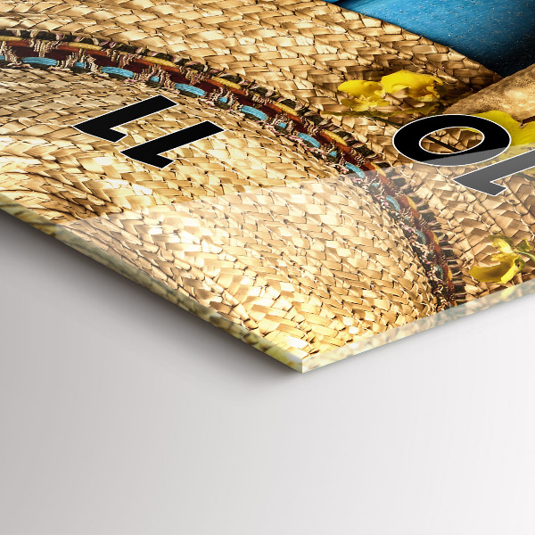 Horloge rectangulaire verticale Accessoires et planches de plage