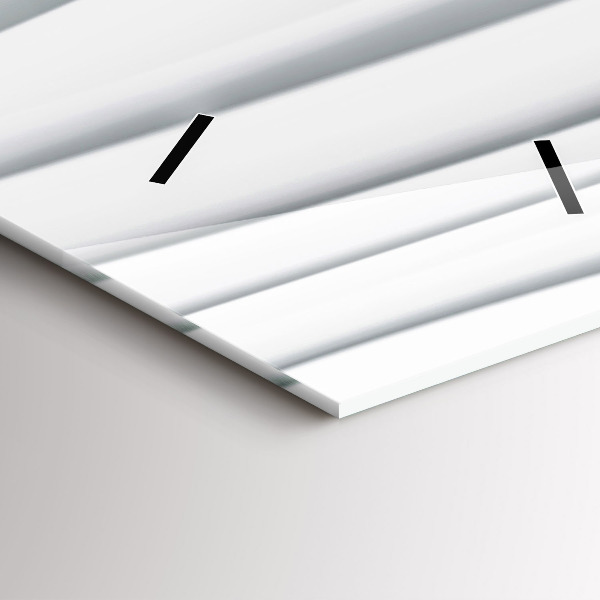 Horloge rectangulaire verticale Texture des vagues