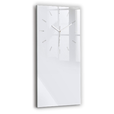 Horloge murale verticale Couleur blanc foncé