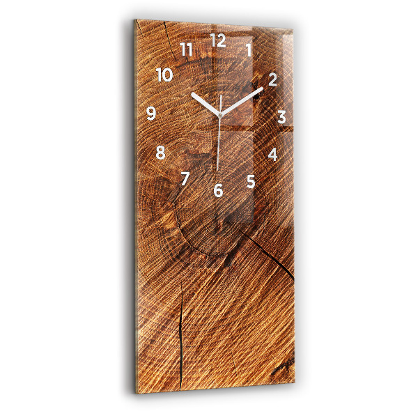 Horloge rectangulaire verticale Bois décoratif