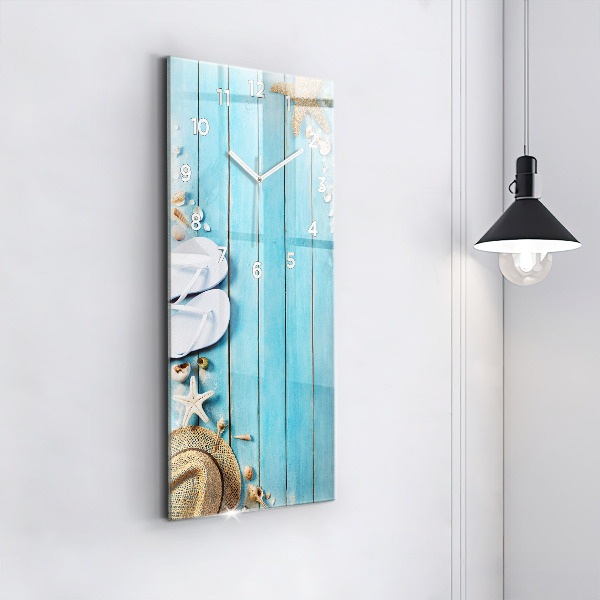 Horloge rectangulaire verticale Accessoires de vacances