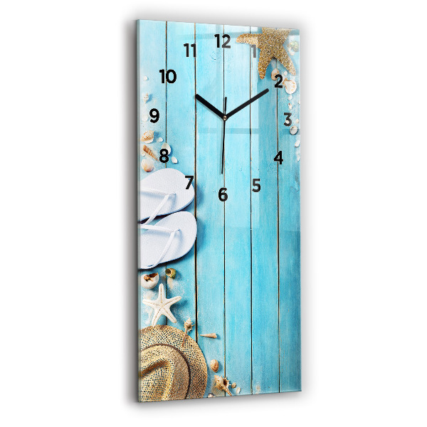 Horloge rectangulaire verticale Accessoires de vacances