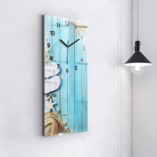 Horloge rectangulaire verticale Accessoires de vacances
