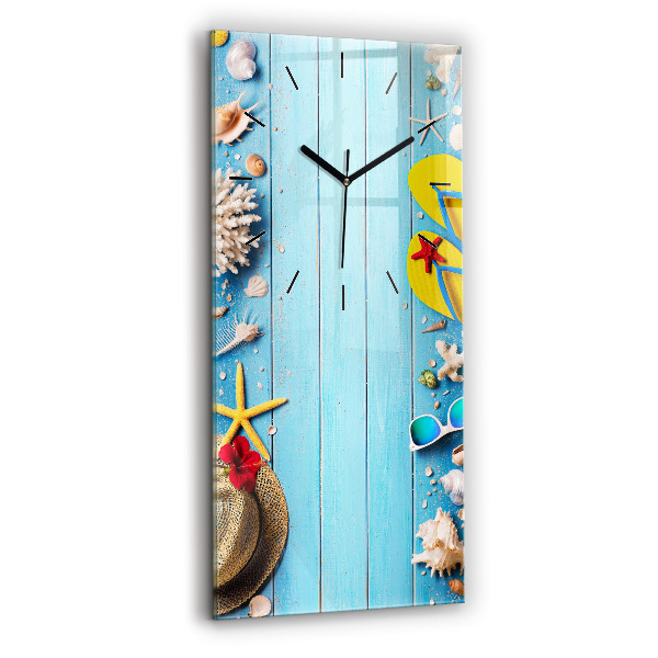 Horloge rectangulaire verticale Accessoires de plage