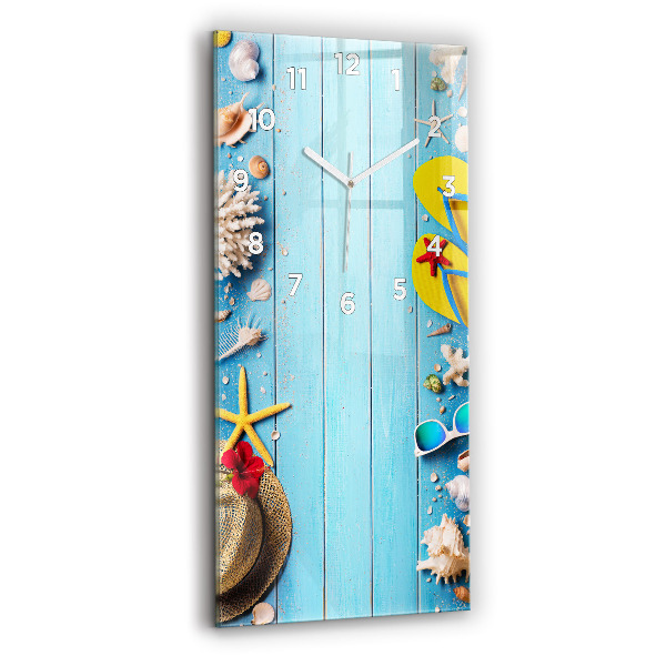 Horloge rectangulaire verticale Accessoires de plage
