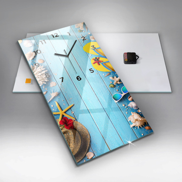 Horloge rectangulaire verticale Accessoires de plage