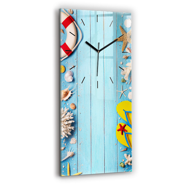 Horloge rectangulaire verticale Accessoires de plage