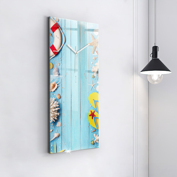Horloge rectangulaire verticale Accessoires de plage