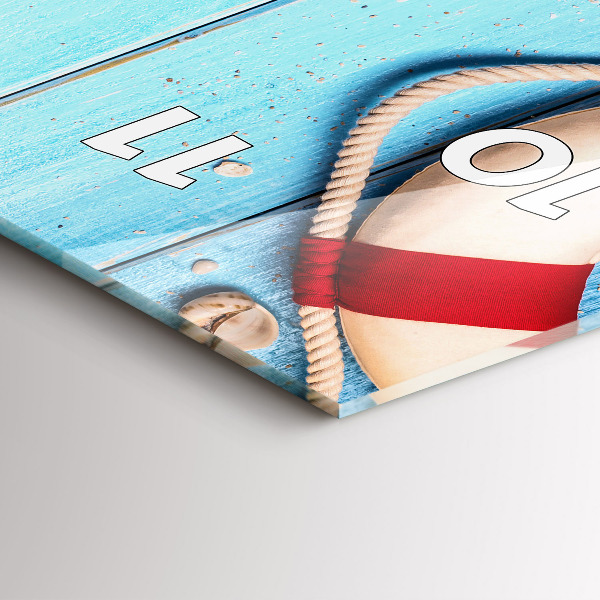 Horloge rectangulaire verticale Accessoires de plage