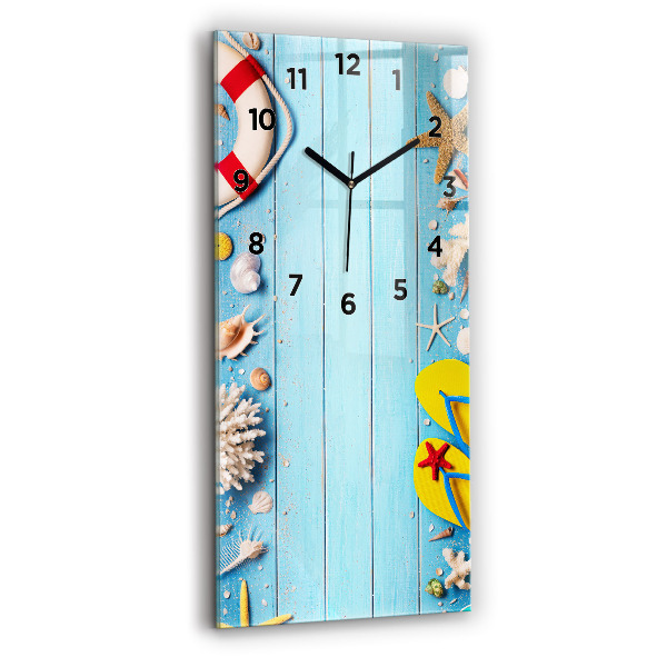 Horloge rectangulaire verticale Accessoires de plage