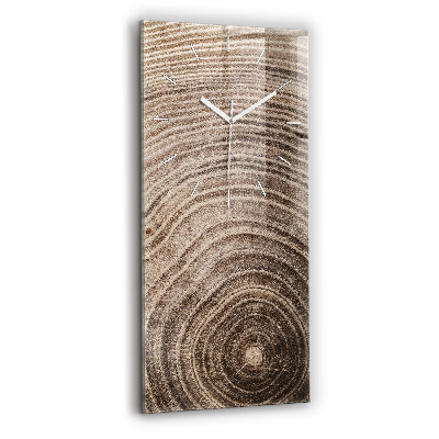 Horloge rectangulaire verticale Tronc