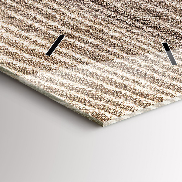 Horloge rectangulaire verticale Tronc