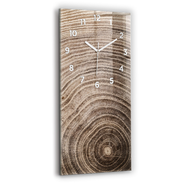 Horloge rectangulaire verticale Tronc