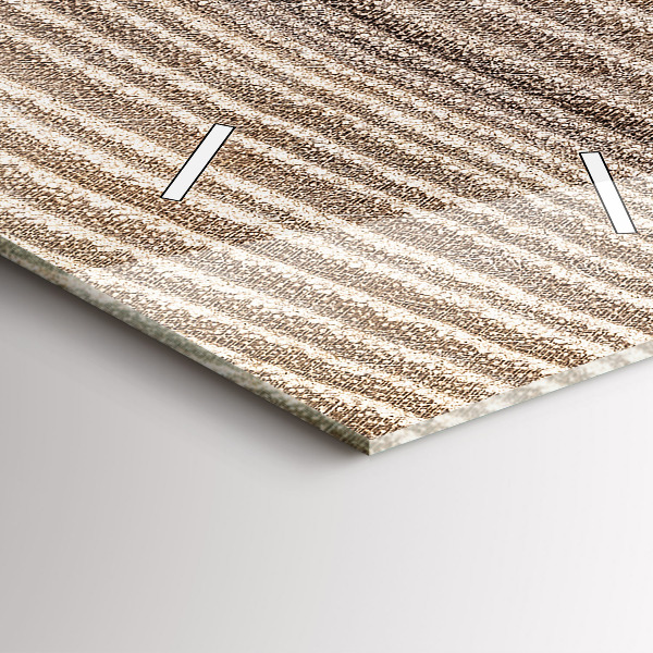 Horloge rectangulaire verticale Tronc