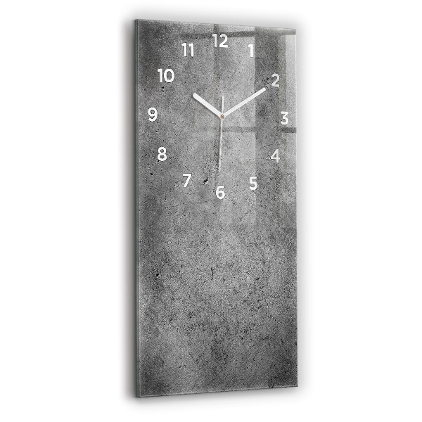 Horloge rectangulaire verticale Mur industriel