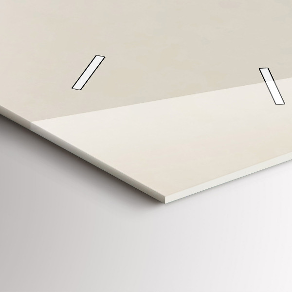 Horloge murale verticale Montagnes abstraites