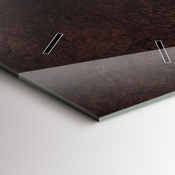 Horloge murale verticale Une tasse de café