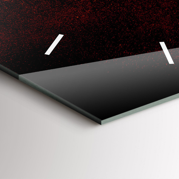 Horloge murale verticale Piments