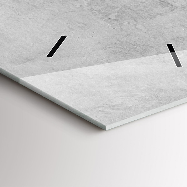 Horloge murale verticale Mur de pierre