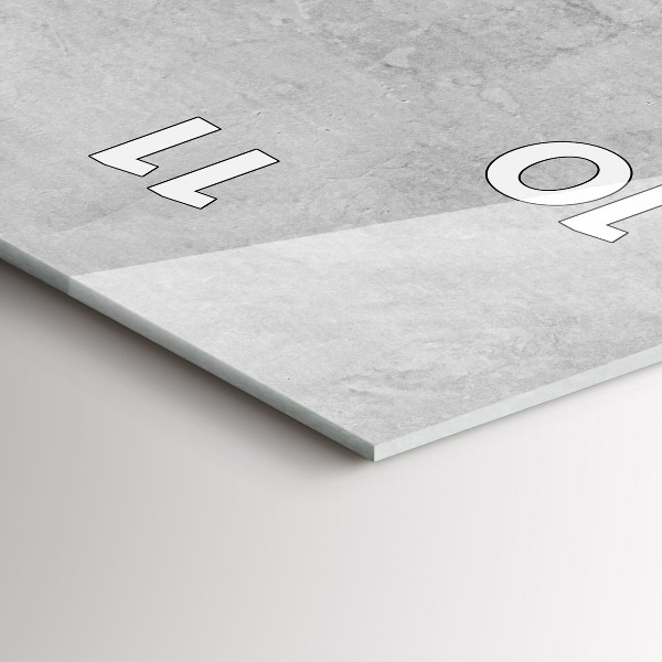 Horloge murale verticale Mur de pierre