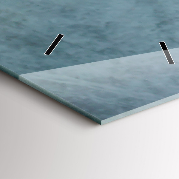 Horloge murale verticale Une tasse de café