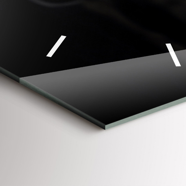 Horloge murale verticale Tasse et grains de café