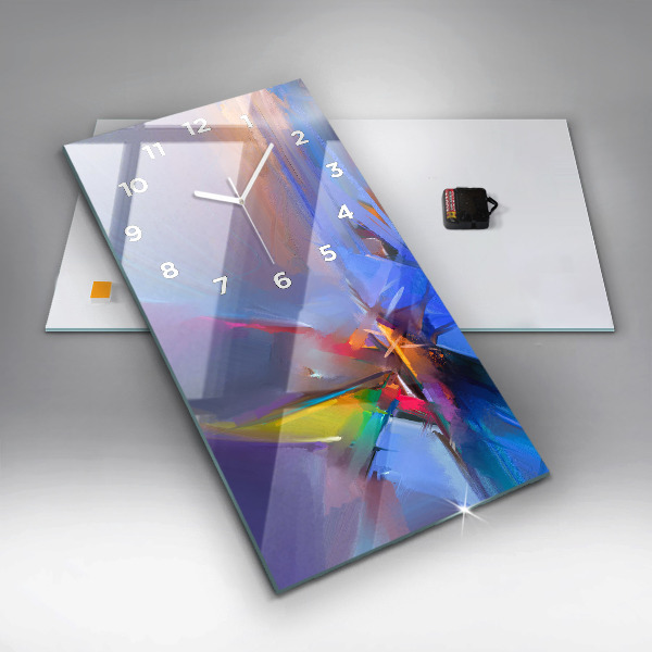 Horloge rectangulaire verticale Paysage marin