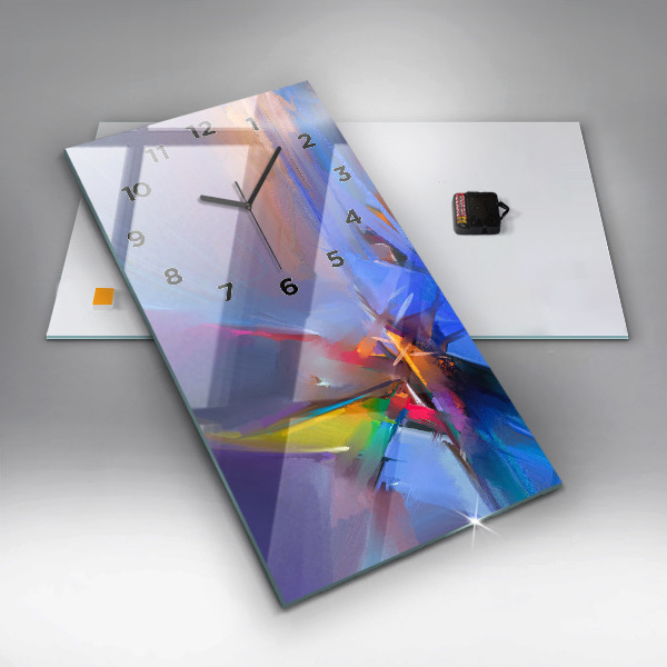 Horloge rectangulaire verticale Paysage marin