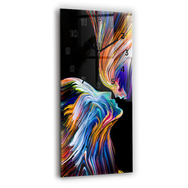Horloge murale verticale 'L''art émotionnel'