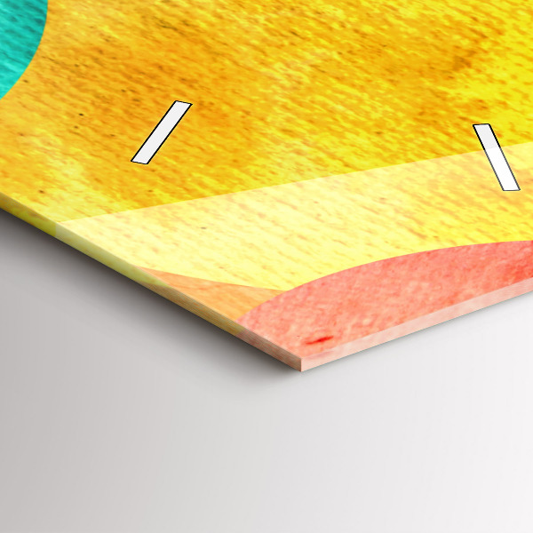 Horloge murale verticale Cercles abstraits