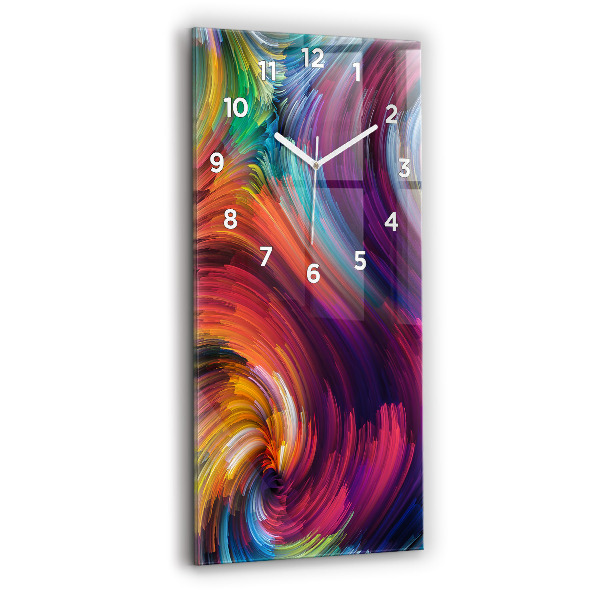 Horloge murale verticale 'Salle d''abstraction'