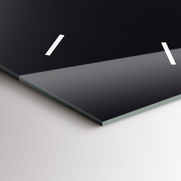 Horloge murale verticale Vague futuriste