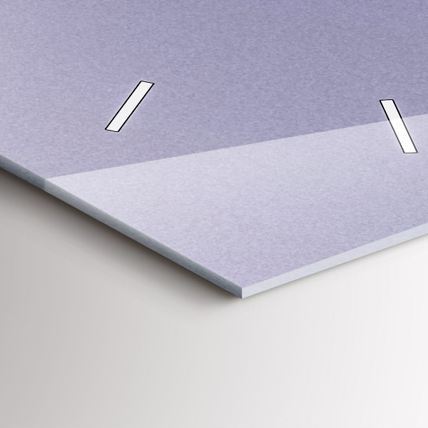 Horloge rectangulaire verticale Soleil abstrait