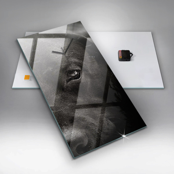 Horloge rectangulaire verticale Chien et chat Scottish Fold