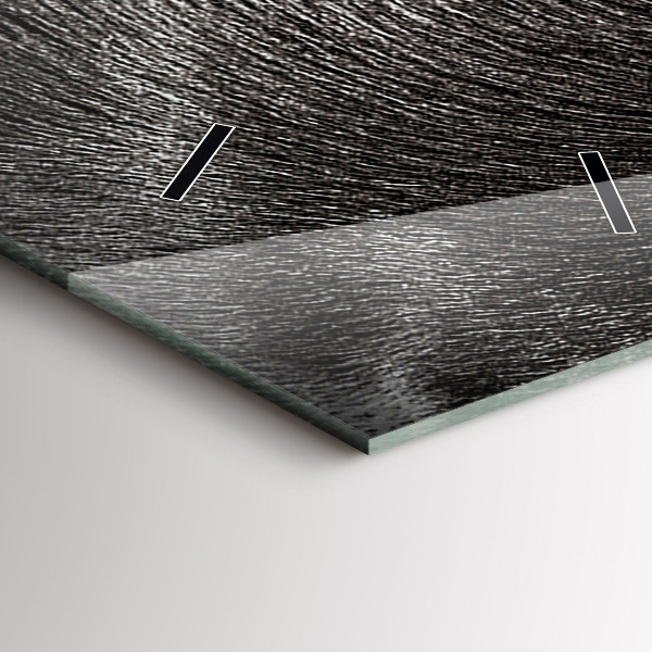 Horloge rectangulaire verticale Chien et chat Scottish Fold