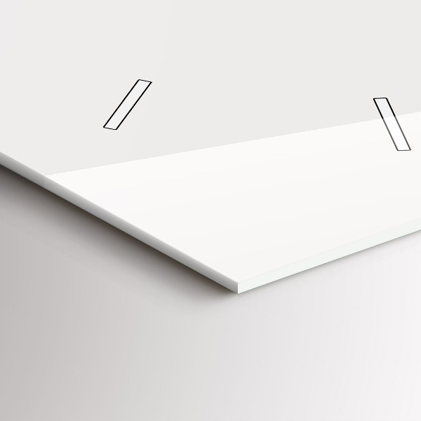 Horloge murale verticale 'Les phases de la lune et l''œil'