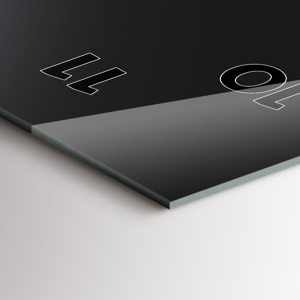 Horloge murale verticale Phases de la lune et sablier