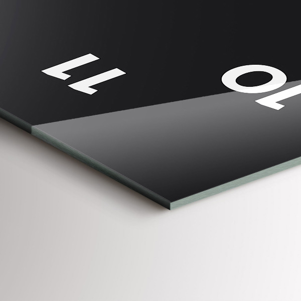 Horloge murale verticale Phases de la lune