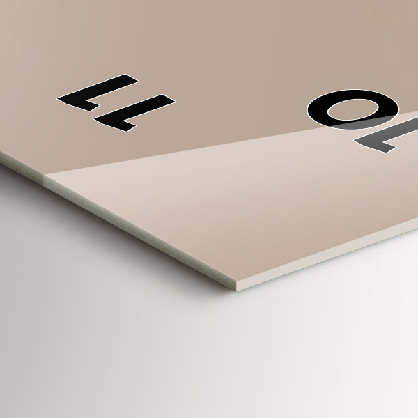 Horloge murale verticale Horloge astronomique