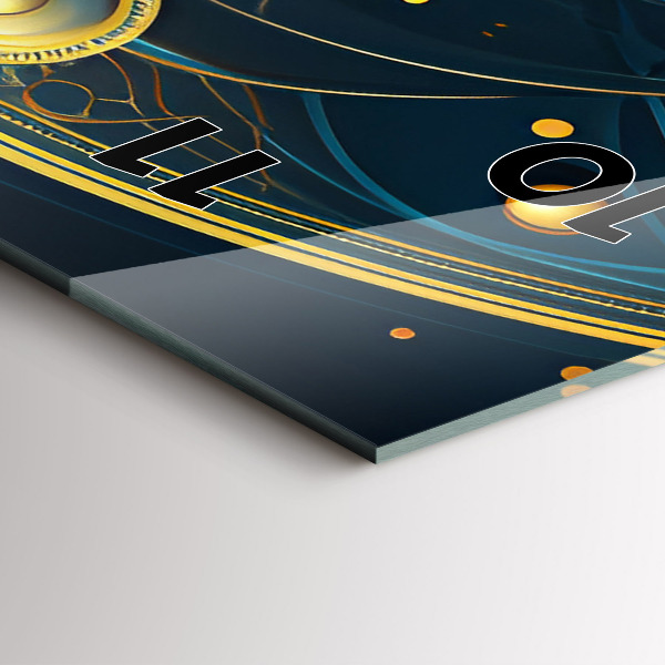 Horloge murale verticale Horloge horoscope