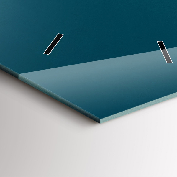 Horloge murale verticale Coucher de soleil dans les montagnes