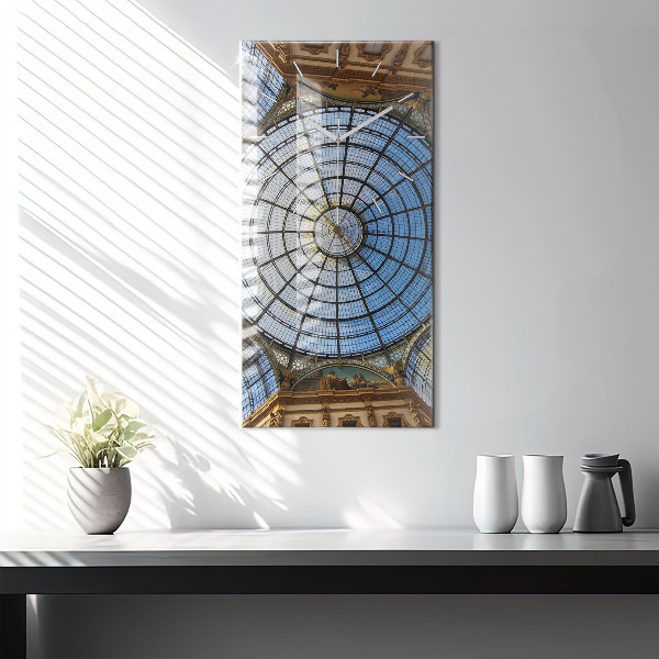 Horloge murale verticale Centre commercial à Milan