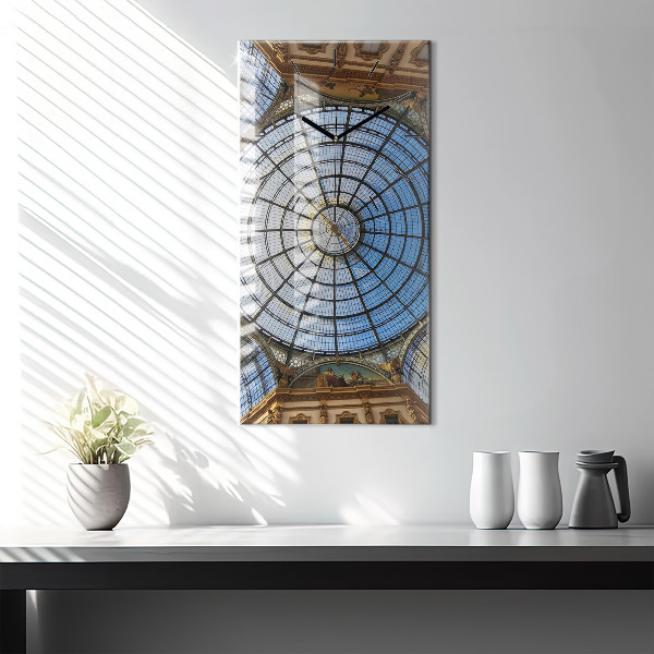 Horloge murale verticale Centre commercial à Milan